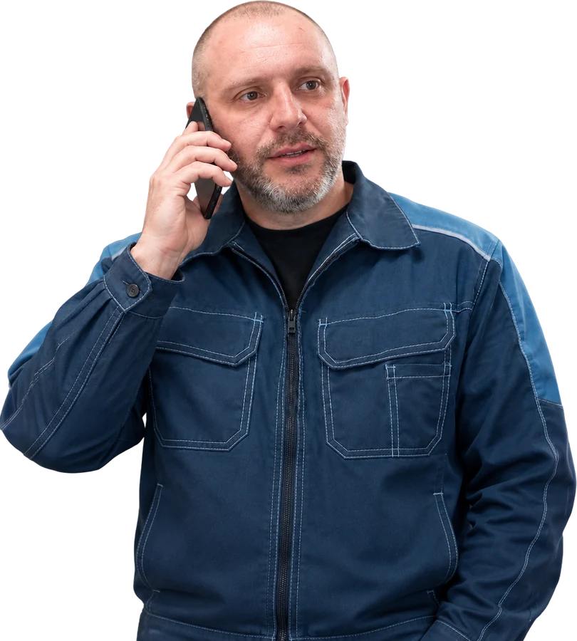 Мастер «Газ-Ремонт» принимает заявку по телефону
